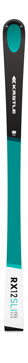 KASTLE SKIS Kastle RX 12 SL Factory FIS Hard Race Ski With Pivot Plate 2023