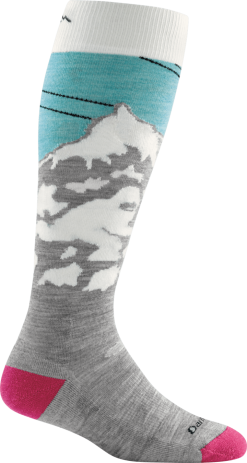 Darn Tough Vermont Darn Tough Women's Yeti Over-The-Calf Midweight Sock In Glacier Size Medium
