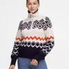 Kari Traa Agnes Knit Sweater -Outlet Skis Store 622963 AGNES KNIT NWHITE MODEL 1 Karitraa