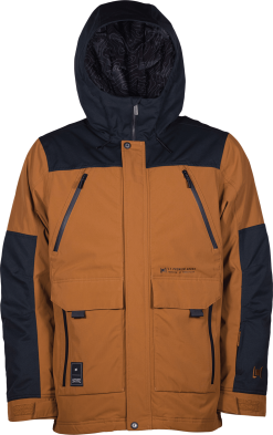 NITRO SNBD/ L1 OUTERWEAR L1 Williams Men's Jacket -Outlet Skis Store 873855 003 Williams Amber Black Product 1 1256x2000 e93b3397 e956 474c 8fb9 c65e6d63fb91