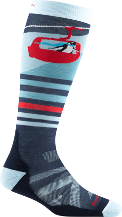 Darn Tough Vermont Jr. Snow OTC Midweight Glacier S