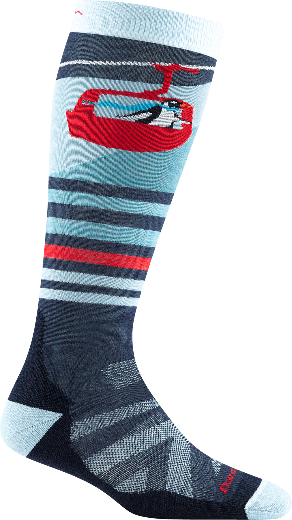 Darn Tough Vermont Jr. Snow OTC Midweight Glacier S 3 Darn Tough Vermont Jr. Snow OTC Midweight Glacier S