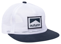 Autumn Headwear Autumn 5 Panel Snap Back Hat In White