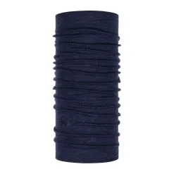 Buff Merino Midweight Neckwear Night Blue Melange