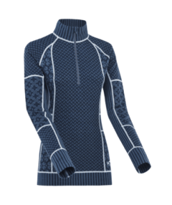 Kari Traa Women's Smekker Half-Zip -Outlet Skis Store detail 622681 MARIN P 1