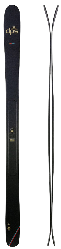DPS Skis DPS Pagoda Piste 94 C2 Ski 2022 Black